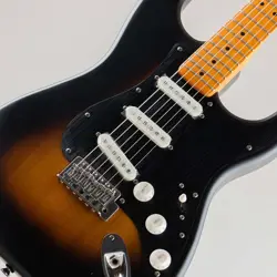 SQUIER BY FENDER 40TH ANNIVERSARY STRATOCASTER SATIN WIDE 2-COLOR SUNBURST