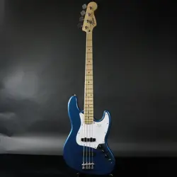 FENDER / STANDARD JAZZ BASS WHITE PICKGUARD AQUA MARINE METALLIC