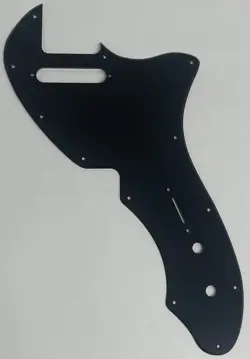 CUSTOM FOR FENDER TELECASTER THINLINE/TELE 69 GUITAR PICKGUARD ACRYLIC BLACK