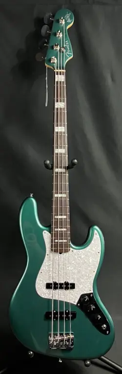 FENDER ADAM CLAYTON SIGNATURE JAZZ BASS 4-STRING BASS GUITAR SHERWOOD GREEN