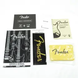 VINTAGE FENDER AVRI GUITAR CASE CANDY OWNERS MANUAL TAGS CLOTH REG STRAT TELE