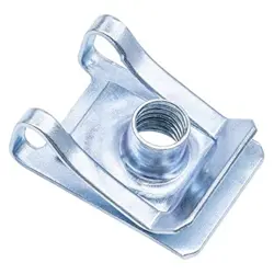 REXKA M5 METRIC EXTRUDED U NUT FOR FENDER BUMPER HEADLAMP ASSEMBLY U NUTS 25PCS