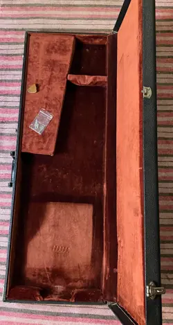 VINTAGE 70'S FENDER STRATOCASTER TELECASTER HARDSHELL GUITAR CASE BROWN INTERIOR