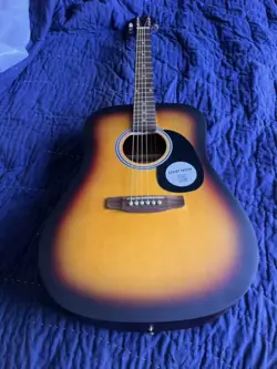 FENDER FA-125 ACOUSTIC GUITAR - BROWN