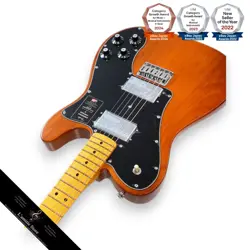 FENDER AMERICAN VINTAGE II 1975 TELECASTER DELUXE MOCHA MAPLE