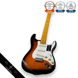 FENDER AMERICAN VINTAGE II 1957 STRATOCASTER SUNBURST 3PU