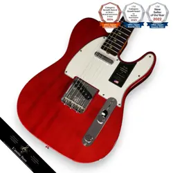 FENDER AMERICAN VINTAGE II 1963 TELECASTER CRIMSON RED ELECTRIC GUITAR