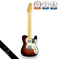 FENDER AMERICAN VINTAGE II 1972 TELECASTER THINLINE MAPLE SUNBURST
