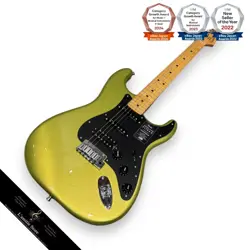 FENDER AMERICAN ULTRA II STRATOCASTER HSS ELECTRIC GUITAR SOLAR FLARE