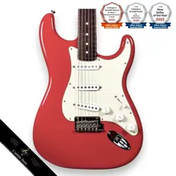 FENDER FSR AMERICAN PRO II STRATOCASTER ROASTED MAPLE FIESTA RED