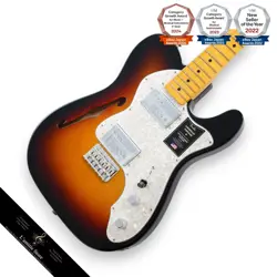 FENDER AMERICAN VINTAGE II TELECASTER THINLINE 1972 3COLOR SUNBURST MAPLE