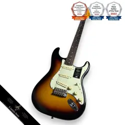 FENDER AMERICAN VINTAGE II 1961 STRATOCASTER 3COLOR SUNBURST ELECTRIC GUITAR