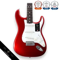 FENDER AMERICAN VINTAGE II 1965 STRATOCASTER CANDY APPLE RED ROSEWOOD