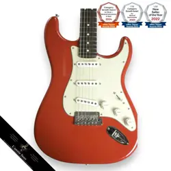 FENDER FSR AMERICAN PROFESSIONAL II STRATOCASTER FIESTA RED ROASTED MAPLE
