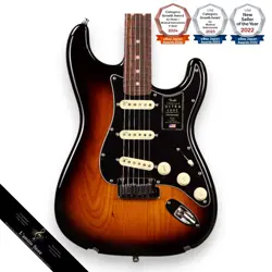FENDER AMERICAN ULTRA LUXE STRATOCASTER ROSEWOOD SUNBURST