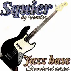 SQUIER BY FENDER JAZZ BASS STANDARD SERIES SAFE DELIVERY FROM JAPAN