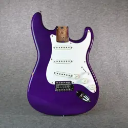 GENUINE FENDER SQUIER AFFINITY STRATOCASTER SOLID GUITAR BODY PURPLE