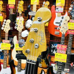 ELECTRIC BASS GUITAR FENDER JAPAN PB62 SOFT CASE 4 STRING 1995-1996 USED