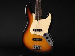 FENDER  AMERICAN JAZZ BASS USED ALDER BODY 3-COLOR SUNBURST W/GIG CASE