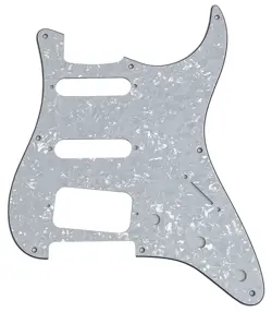 NEW WHITE PEARL FITS FENDER 8 SCREWS STRATOCASTER START HSS GUITAR PICKGUARD