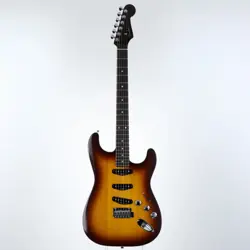 USED FENDER MADE IN JAPAN AERODYNE SPECIAL STRATOCASTER CHOCOLATE BURST 2022
