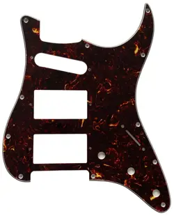 NEW 4 PLY BROWN TORTOISE FENDER STANDARD STRAT HHS STRATOCASTER GUITAR PICKGUARD