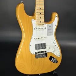 FENDER 2024 COLLECTION HYBRID II STRATOCASTER HSS MAPLE VINTAGE NATURAL #GG69H