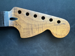 ROSEWOOD/ROASTED FLAME MAPLE ELECTRIC GUITAR NECK FITS FENDER CUSTOM SHOP STRAT
