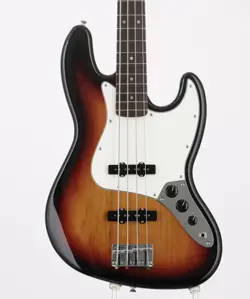 USED FENDER / PLAYER II JAZZ BASS 3-COLOR SUNBURST ROSEWOOD FINGERBOARD MADE BY