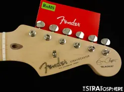 USA FENDER ERIC CLAPTON STRATOCASTER NECK & TUNERS, MAPLE AMERICAN STRAT