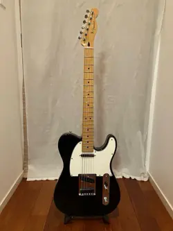 ELECTRIC GUITAR FENDER MEXICO PLAYER II TELECASTER BL 2024 BLACK 80% FRETS