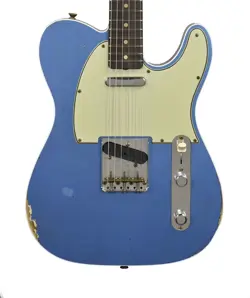 FENDER CUSTOM SHOP 60 TELECASTER CUSTOM JOURNEYMAN RELIC IN LAKE PLACID BLUE