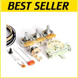 PREMIUM GUITAR WIRING KIT FOR FENDER STRATOCASTER - MODERN SSS CONFIGURATION