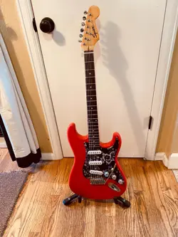 UPGRADED SQUIER BULLET BY FENDER STRAT