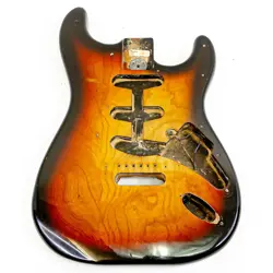 VINTAGE 1979 FENDER STRATOCASTER BODY – 3-TONE SUNBURST, ALDER