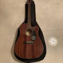 FENDER CD-60SCE ALL MAH ACOUSTIC GUITAR SAFE DELIVERY FROM JAPAN