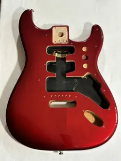 2018 FENDER STRATOCASTER MIM BODY HSS CANDY APPLE RED ALDER