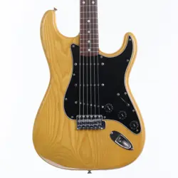 SQUIER BY FENDER CST-55 ASH NATURAL USED 1993-1994 ASH BODY W/GIG CASE