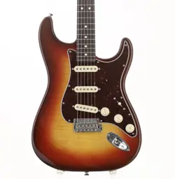 FENDER 70TH ANNIVERSARY AMERICAN PROFESSIONAL II STRATOCASTER COMET BURST ROSEWO