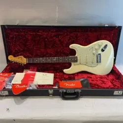 FENDER AMERICAN ORIGINAL '60S STRATOCASTER ROSEWOOD FINGERBOARD OLYMPIC WHITE 20