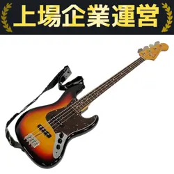 ELECTRIC BASS GUITAR FENDER JAZZ BASS SUNBURST 2004-2006 JAPAN WITH SOFT CASE