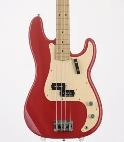 USED FENDER / VINTIA 50S PRECISION BASS MOD DAKOTA RED SHINJUKU STORE NO.RG1857