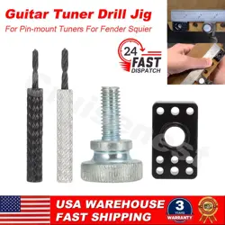 FOR FENDER STRATOCASTER/TELECASTE SQUIER ELECTRIC GUITARS GUITAR TUNER DRILL JIG