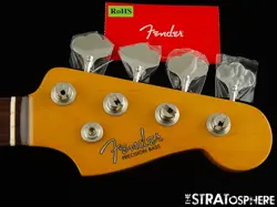 FENDER AV II AMERICAN VINTAGE 1960 PRECISION BASS P NECK + TUNERS 60 ROSEWOOD.