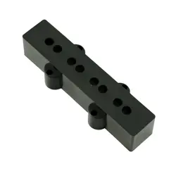 PICKUP COVER FOR FENDER JAZZ BASS NECK & BRIDGE BLACK