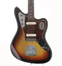 FENDER JAPAN JG66-85 3-TONE SUNBURST USED 1999-2002 ALDER BODY W/SOFT CASE
