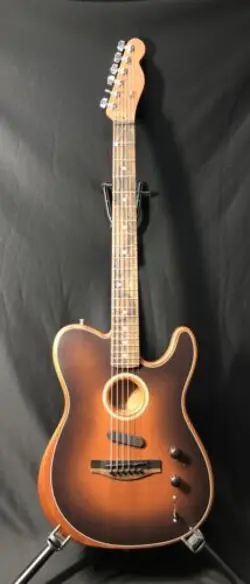 FENDER AMERICAN ACOUSTASONIC TELECASTER ACOUSTIC-ELECTRIC GUITAR SUNBURST