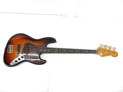 ELECTRIC BASS GUITAR FENDER JAZZ BASS SUNBURST MADE IN JAPAN S/N E938378