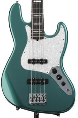 4-STRING ELECTRIC BASS WITH ALDER BODY FENDER ADAM CLAYTON JAZZ BASS - SHERWOOD