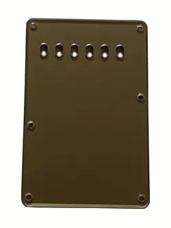 FOR FENDER 59 STRATOCASTER TREMOLO COVER STYLE GUITAR PICKGUARD ACRYLIC GOLD